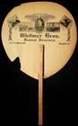 Whitmer Bros Funeral Home Dayton Ohio Advertising Fan 1930s Frances Brundage Art — photo 1