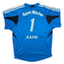 Adidas Bayern München 2004 2005 Torwarttrikot Herren XXL Kahn #1 Fußball Trikot