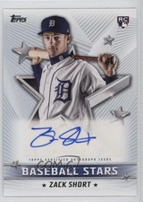 2022 Topps Series 1 Baseball Stars Auto Zack Short #BSA-ZS Auto sc2