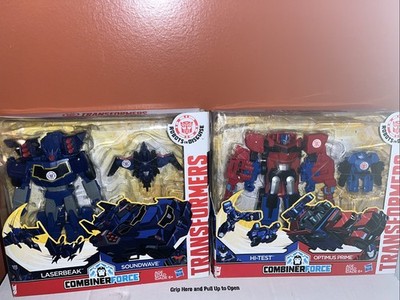 Hasbro Transformers CombinerForce Laserbeak Soundwave HI-TEST Optimus Prime RID