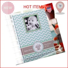 Baby Memory Book - Newborn Journal - Baby First Year Book Album - Baby Shower Bo