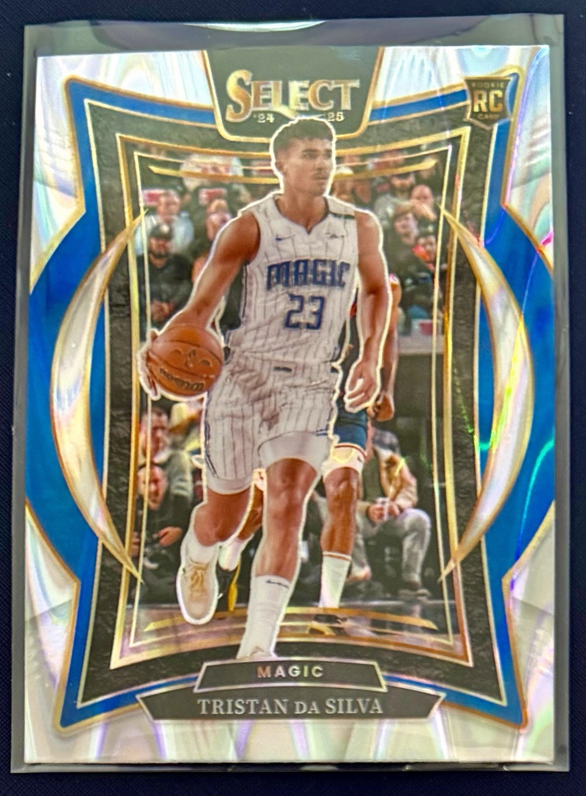 2024-25 Panini Select Concourse Tristan da Silva #83 Silver Tectonic Prizm