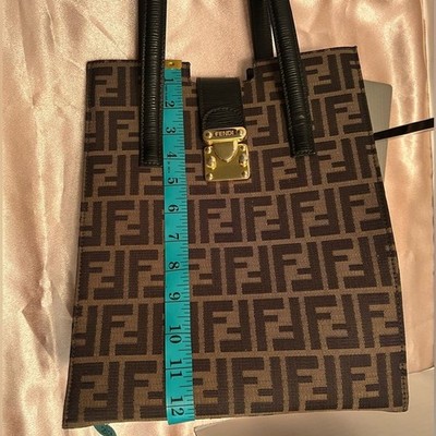 Fendi Zucca Shoulder Bag