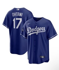 Dodgers Ohtani Nike Royal 2025 World Series Champions Alternate Replica Jersey