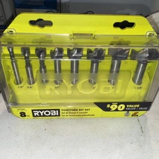 Steel Forstner Drill Bit Set (8-Piece)