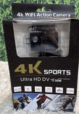 4k Sport Action Camera with Wi-Fi and full accessories NEW