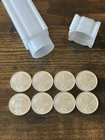 8 - 1/10th oz Silver Double Eagle Golden State Mint .999 Silver with tube  !!