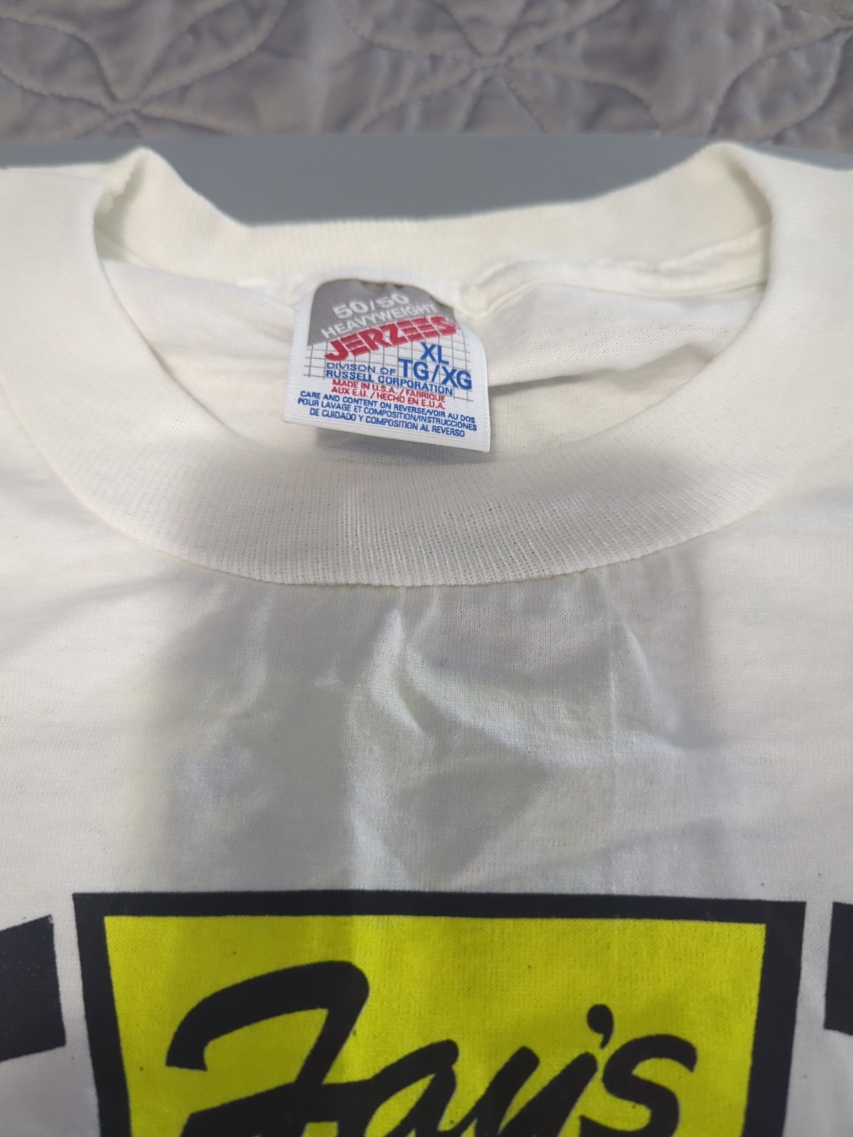 Maglietta Fays Drug Stores 300 1996 sedile prima fila Siracusa Starting Line Up XL