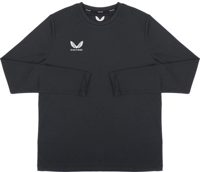 Castore Sportswear Kinder T-Shirt LS Training Schwarz Oberteil - Neu