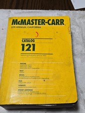 McMaster Carr Catalog #112, HAS SOME PAGES TORN AND PIECES FROM SOME PAGES