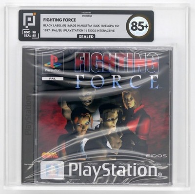 Fighting Force Pixel 85+ **PS1 Playstation 1 NEU Sealed