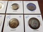 lot (8) 1963D coins 7 Lincoln cents 1 Jefferson Nickle — photo 6