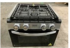 Invision RV Stove Stainless Finish |Gas Range 17" Tall | EL-3217,Range 400-2730 