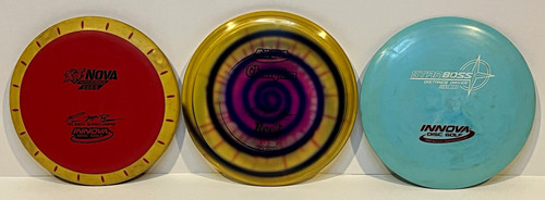 Innova Disc Golf 3 Disc Lot Paul McBeth XT Nova Champion Roc3 Star Boss