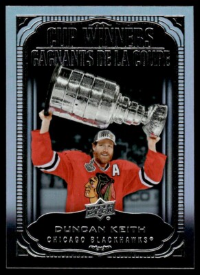 2020-21 Upper Deck Tim Hortons Cup Winners Duncan Keith Chicago Blackhawks #CW-7