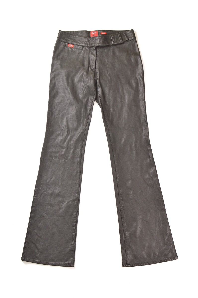 Miss Sixty Basic Italy Roxy Vintage Y2K Faux Leather Flare