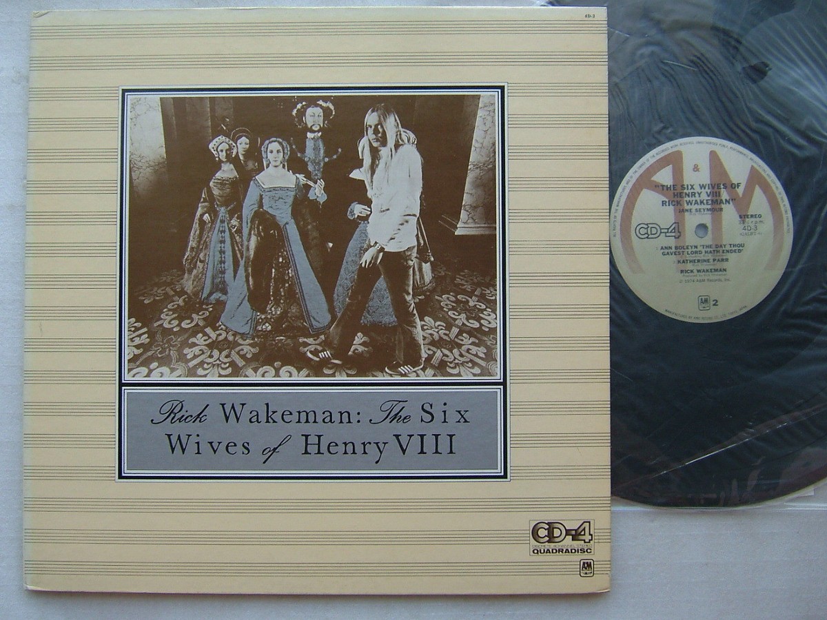 QUAD CD 4 CHANNEL / RICK WAKEMAN THE SIX WIVES OF HENRY VIII | eBay