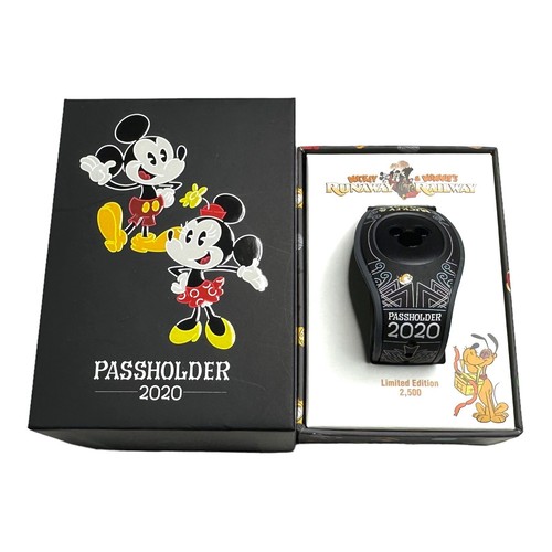 Disney Parks Mickey & Minnie's Runaway Railway Passholder Magic Band LE 2500 - Picture 4 of 4