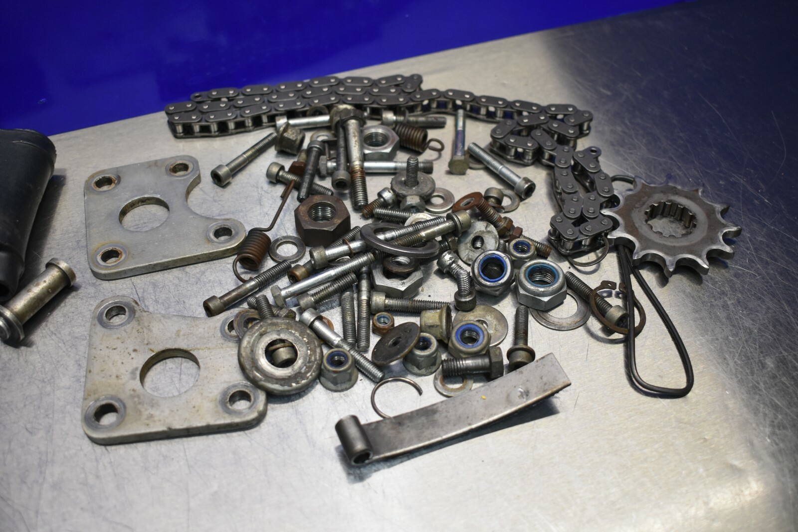 1986 Husqvarna 500 4s Motocross Parts Lot Bolts   tx te 86 