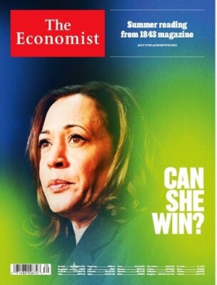 The Economist Weekly Magazine (US) Issue July 27-August 9, 2024/ CAL SHE WIN?