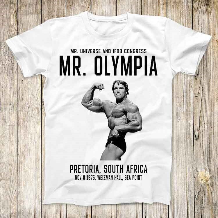 Camiseta Mr Olympia Arnold Gimnasio Fitness Culturismo 3242