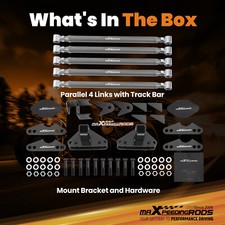 Universal Adjustable Weld On Parallel 4 Link Kit For Classic Car Air Ride Bars