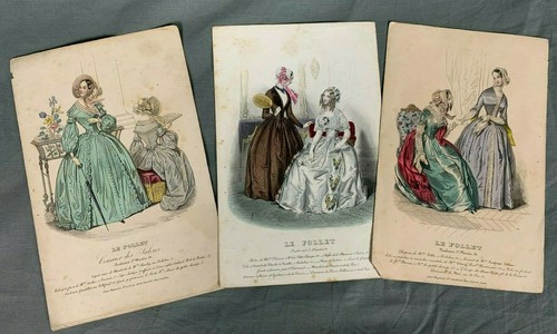 Collection of 13 Le Follet Fashion Prints - Picture 2 of 7
