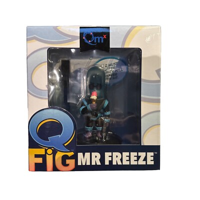 QMx Q Fig DC Comics Batman The Animated Series Mr Freeze Vinyl Figure New In Box