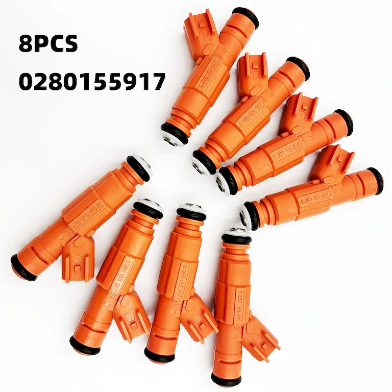 8X OEM Fuel Injectors Upgraded 0280155917 Fits 05-07 Ford F150 250 4.6L 5.4L 6.8 - Изображение 3 из 4