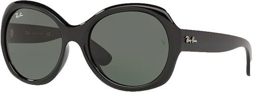 小物 RayBan RB4246 51 901 Sunglasses Ray-Ban Clubround Black G15 RB4246 901 51-19 in