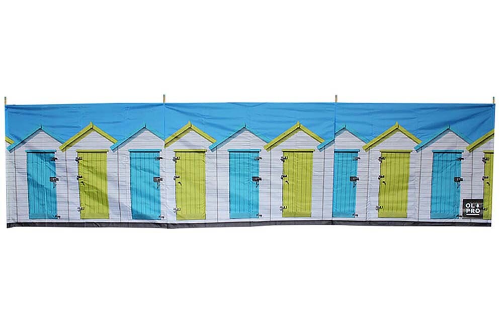 OLPRO Compacto Cortavientos 4 Palos Playa Acampada Cortavientos Jardín