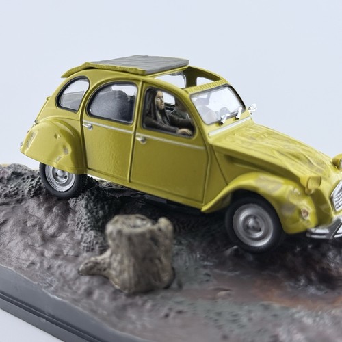 CITROEN 2CV MODEL CAR JAMES BOND FOR YOUR EYES ONLY FILM YELLOW 1:43 SCALE IXO K - Picture 12 of 18