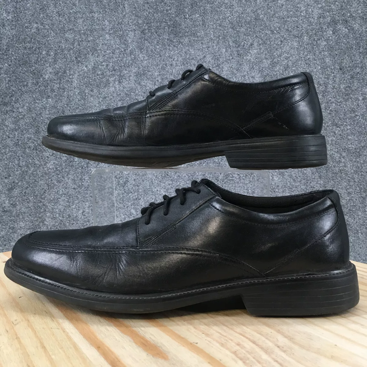 Clarks bostonian black sales shoes old style