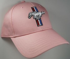 Hat Cap Licensed Ford Mustang Pony GT Pink Ladies HR 197