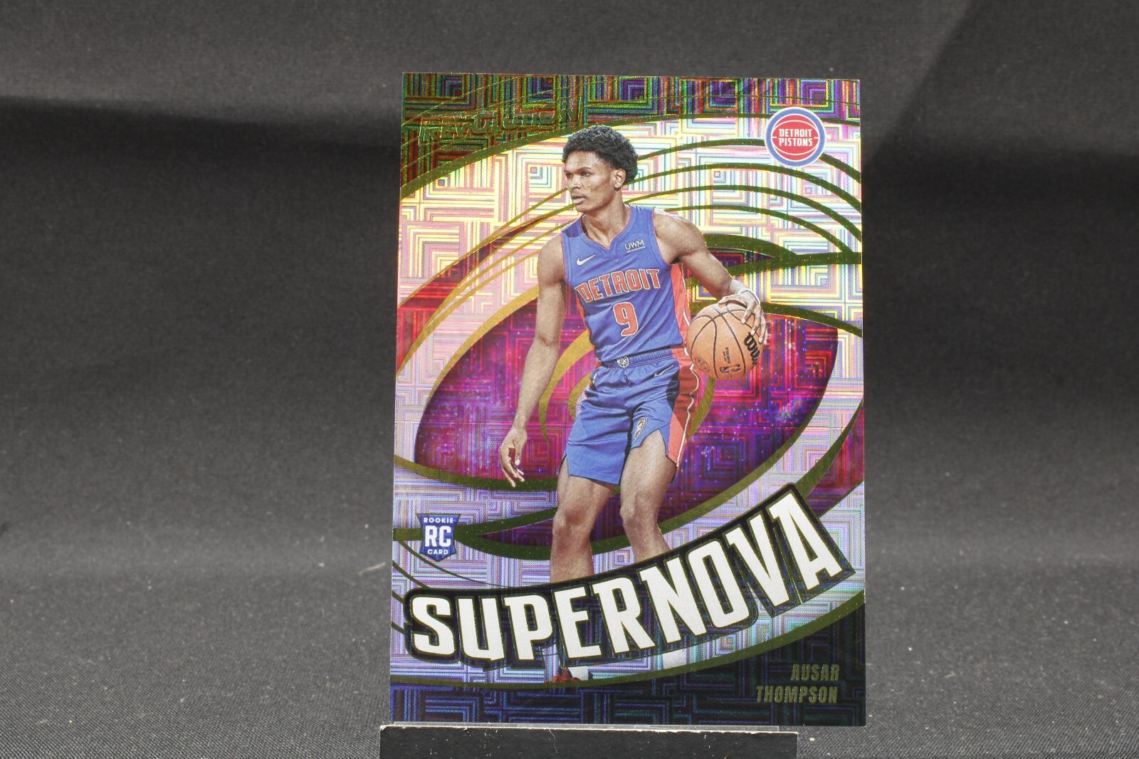 2023-24 NBA PANINI REVOLUTION AUSAR THOMPSON RC LEVELS SUPERNOVA # 8