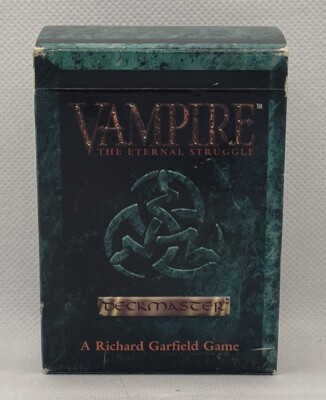 未開封 Vampire the Eternal Struggle Starter VAMPIRE* The Eternal Struggle 1995 Deckmaster Open & Never Played