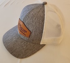 Outdoor Cap The Hatcher Agency Snapback Gray/White  Mesh Back Hat NEW