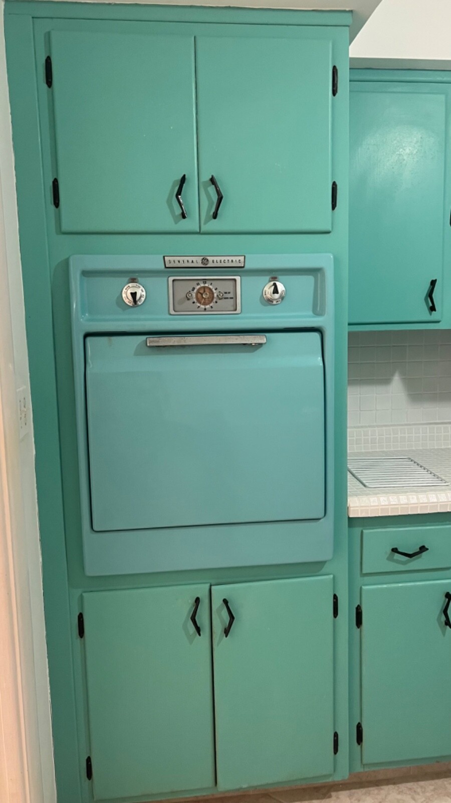 GE vintage electric wall mounted oven 1950’s eBay