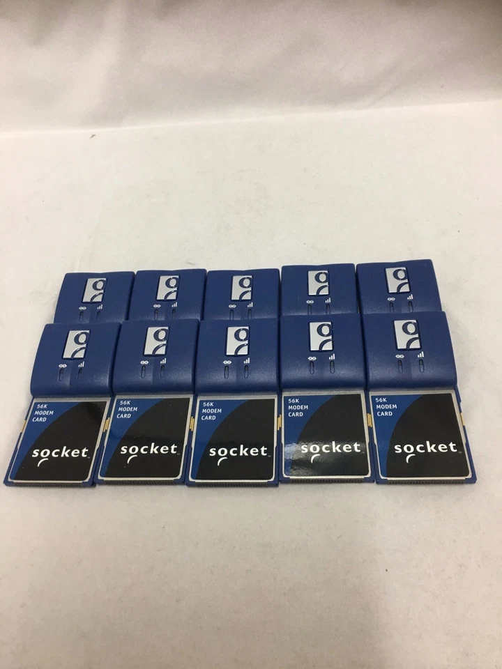 "Socket Communications 56K Modem Compact Flash Card LOT OF 10" - Image 2 of 3