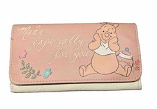 Disney Winnie The Pooh Cartoon Character Design Trifold Hand Purse Clutch Wallet