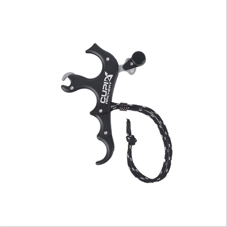 3/4 Finger Thumb Release Aids Adjustable Hand Held CNC higher Accuracy Archery - Image 2 of 4