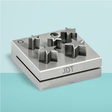 Disc Cutter Star Shape | Set of 5 Punches | 12 to 25mm| Jewelry Die|
