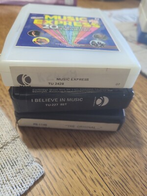 8 track tapes lot