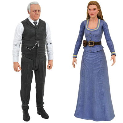 Diamond Select Walgreens Dolores Abernathy & Robert Ford Imperfect Packaging New