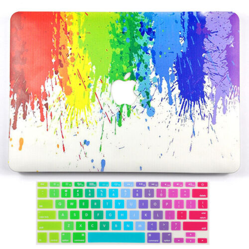 2in1 Color Hard Case +Keyboard Cover For Macbook M4 Pro 14 16 Air 13 15 11 12 in - Picture 33 of 45
