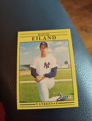 DAVID EILAND 1991 FLEER #661 FREE SHIPPING