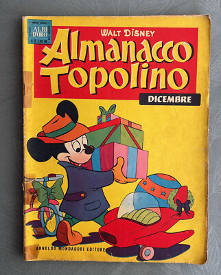 1958 ALBI D'ORO MOUSE ALMANAC NO.12-MONDADORI-WALT DISNEY