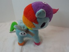 Tokidoki Rainbow Unicorn Pixie Plush Velour Stuffed Animal Aurora