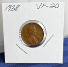 1938-P Lincoln Bronze Wheat Penny