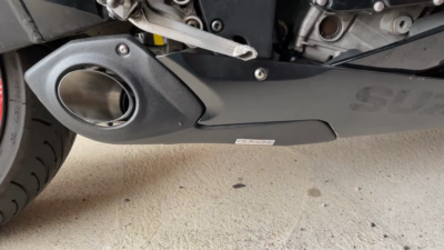 Suzuki GSX-R600 GSX-R750 06-07 Slip-on CS Racing Exhaust Muffler +